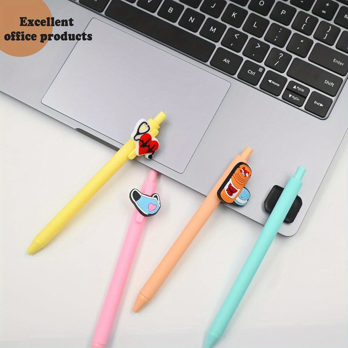 10pcs Cute Nurse Pens, Fun Cartoon Nurse Pen, Retractable Gel Ink Pens, Multi- Functional Writing Tools for Nurses, Medical Assistant Students, Woman Gifts, Nurse Gifts, Nursing Student Accessories, Healthcare Accessories, Nurse Station Essentials, Fun