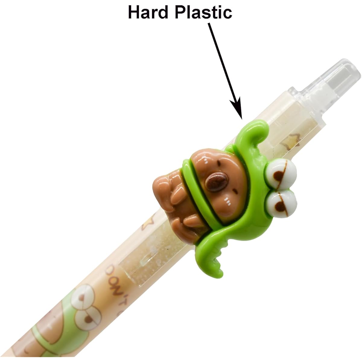 6pcs Capybara Rollerball Gel Pens Cartoon Animal Pen Retractable Priting Pens Novelty Pen Black Ink for School Party Office, Cute Gel Pens, Cute Pens for, Gel Pens Set, Colored Gel Pens, Pastel Gel Pens, Party Favors, Writing Tools, Playful Stationery,