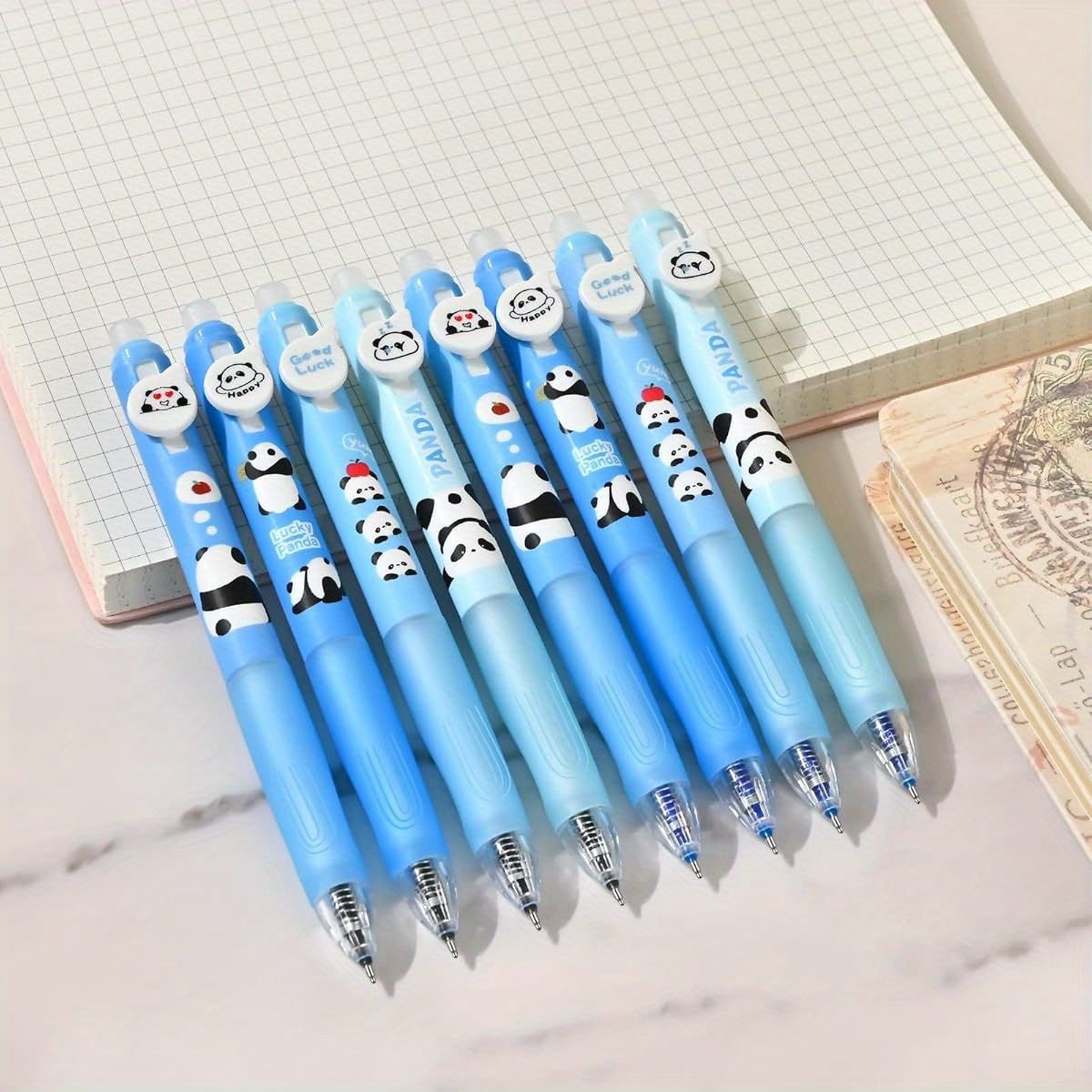 18pcs Erasable Gel Pens, 4pcs Blue & 4pcs Black Ink Pens & 10pcs Black Refills, Cute Retractable Pen with Eraser, 0. 5mm Fine Point, for Crossword Puzzles ( Blue), Ink Gel Pens, Cute Pens Bulk, Pen, Needle Tip Pens, Fancy Pen